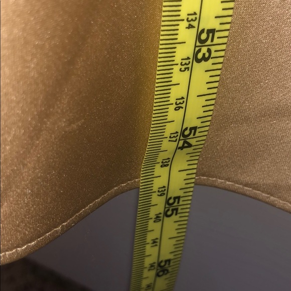 Gold strapless special occasion dress - Picture 6 of 6